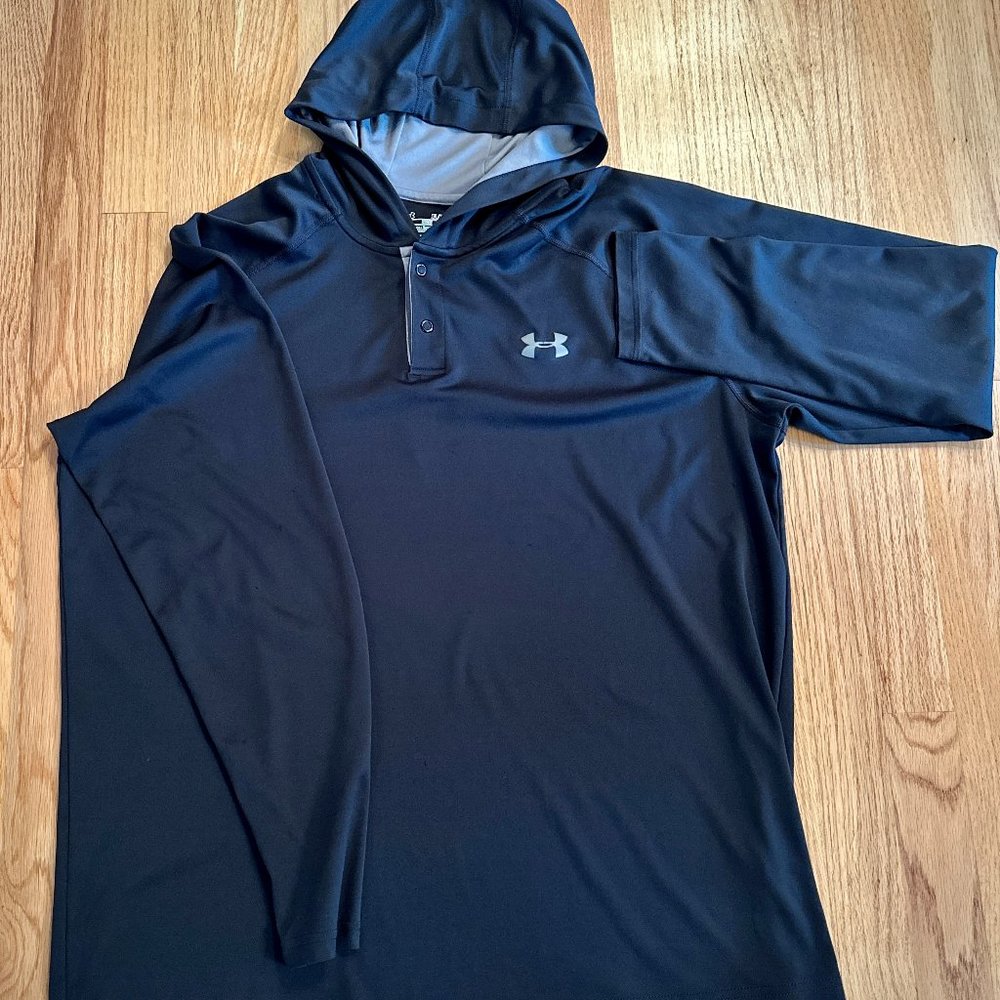 Long Sleeve Hoodie- Under Armor- Men's XL